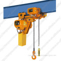 High quality SY 5T3M electric cable hoist with electric trolley electrci chain hoist manufacture China